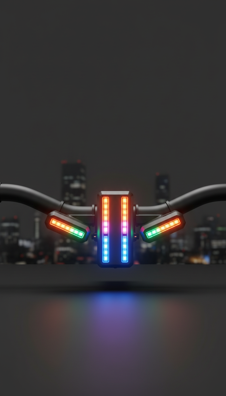 LED bike mount light with quick-release
